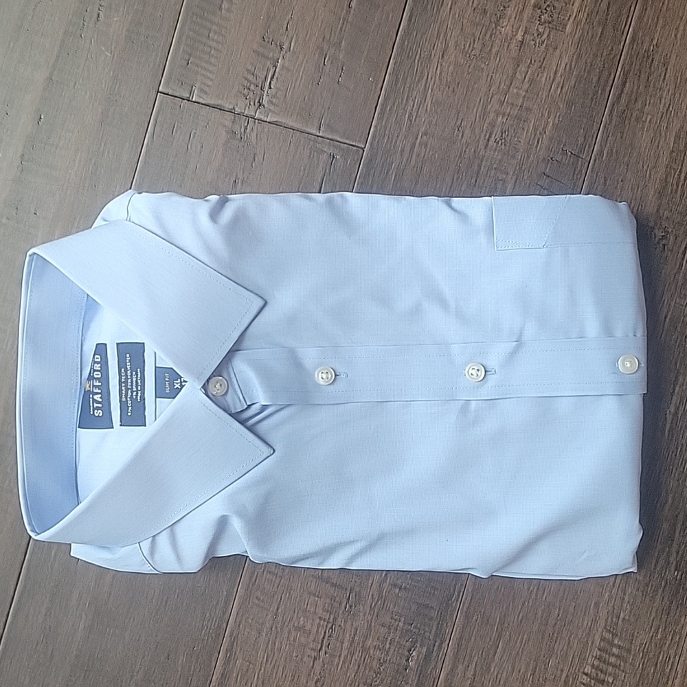 Stafford Long Sleeve Dress Shirt XL